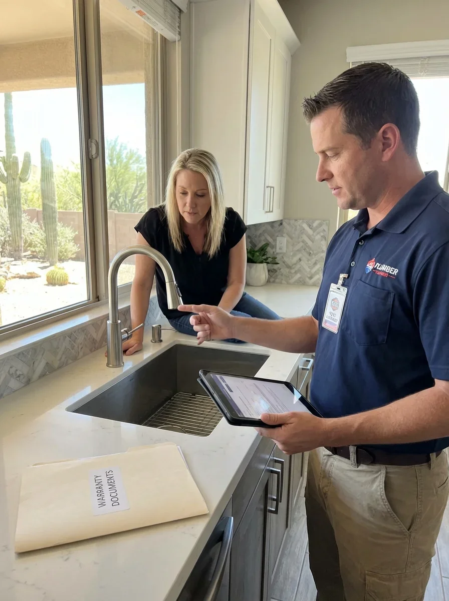 Arizona's Mandatory Workmanship Warranty — plumbing warranty arizona