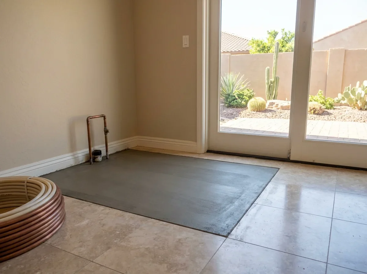 Slab leak fixed, peace of mind restored: Expert leak detection and repair